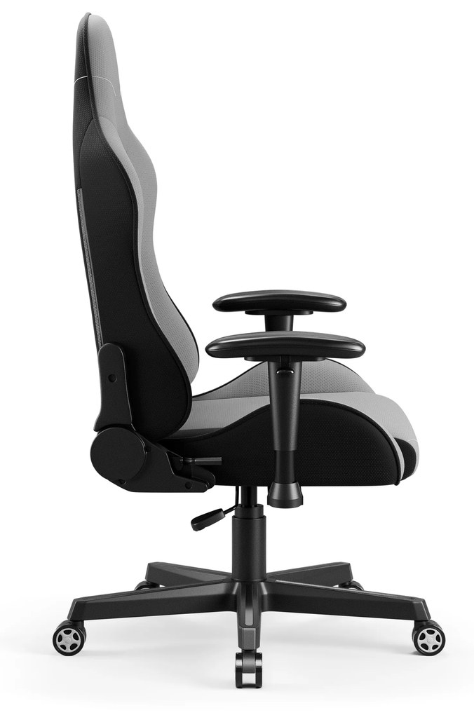 Poltrona da gaming in tessuto grigio Diablo X-Starter