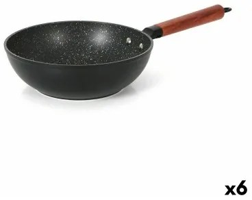 Padella Wok Quttin Doha Alluminio Forgiato 50 x 28 x 9 cm (6 Unità)