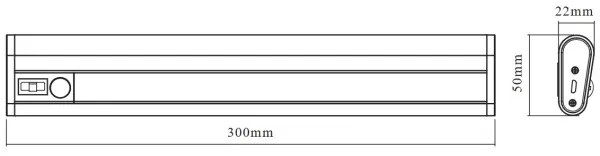 Osram - Lampada LED sottopensile con sensore MOBILE LED/1,5W/3,7V 1800 mAh