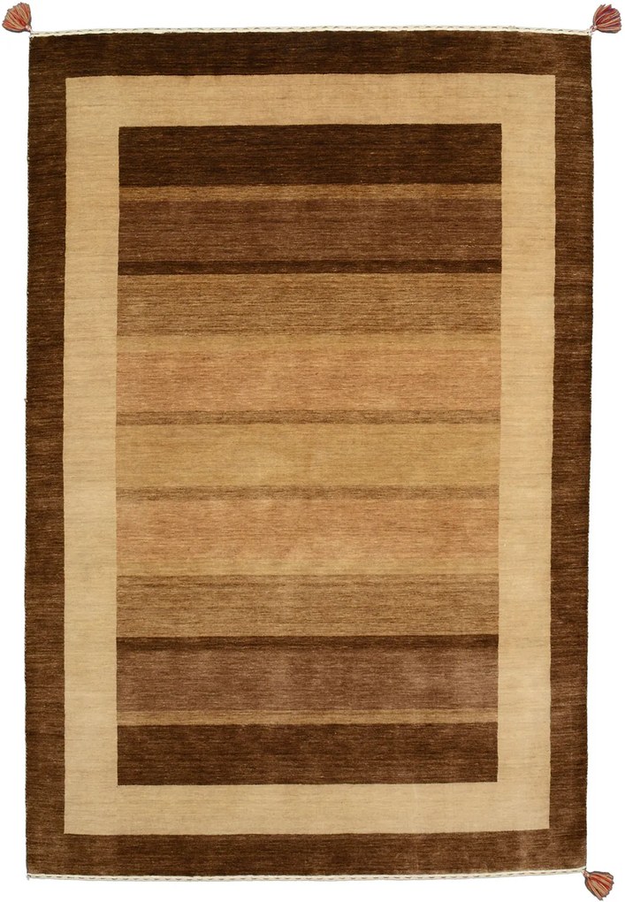 Loribaft Tappeto orientale 250 x 170 Beige (Indian) Annodato A Mano