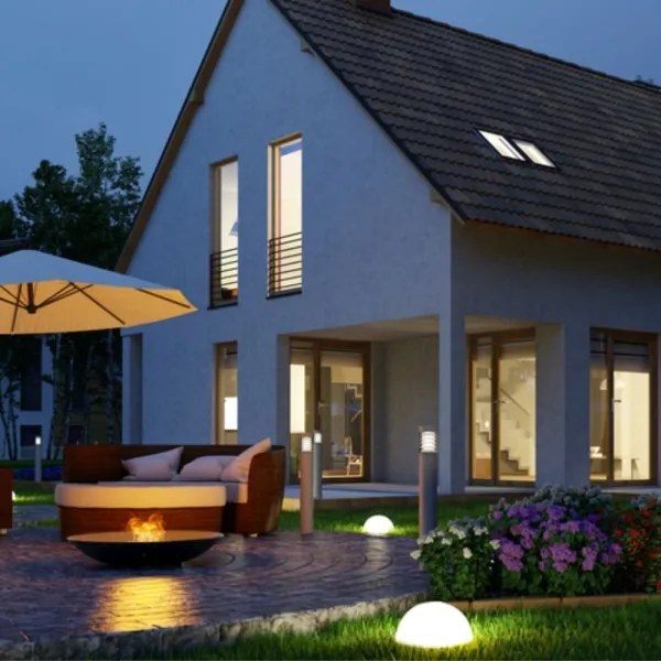 SET 5x Lampada LED solare LED/3,2V 600 mAh multicolore