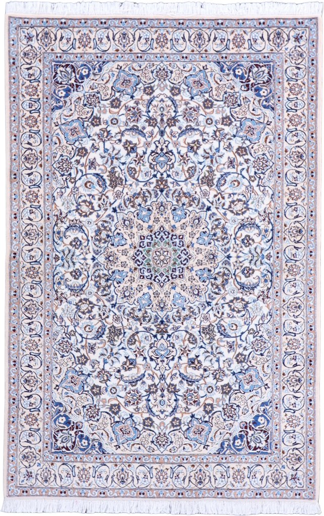 Nain Tappeto 200x130 (Iran) Annodato A Mano