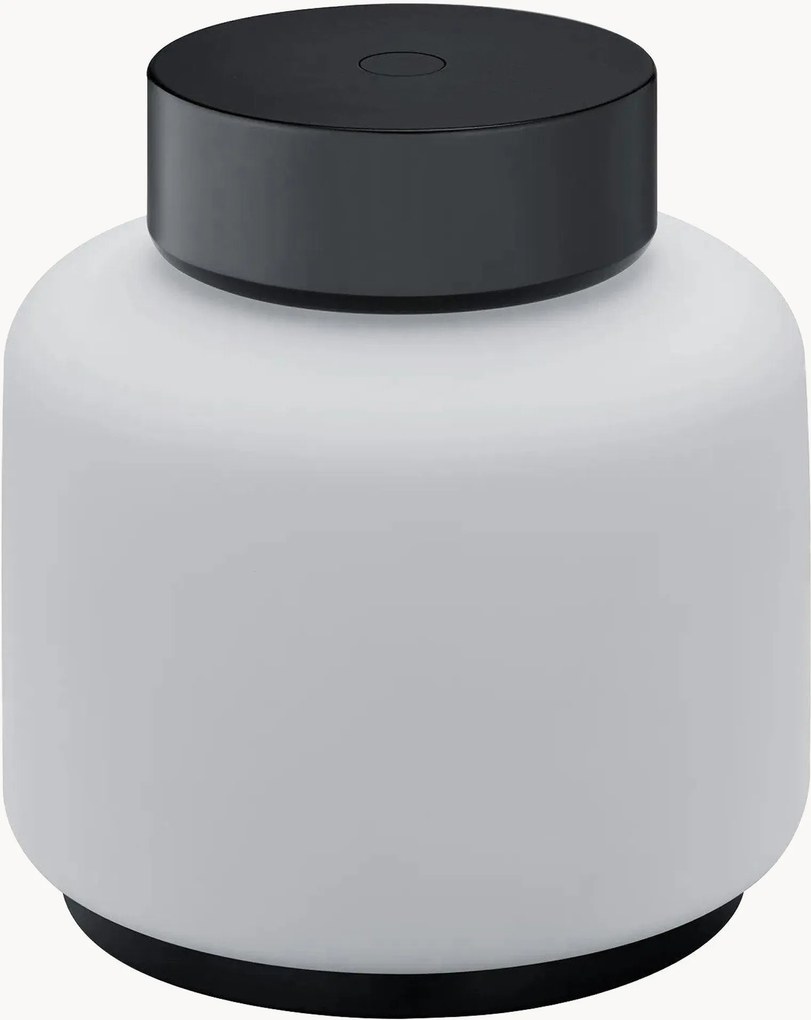 Lampada da tavolo portatile a LED da interno-esterno in vetro soffiato Fawn