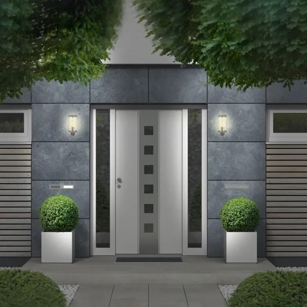 Briloner 3600-015 - Applique da esterno KAIRO 1xE27/12W/230V IP44 nero