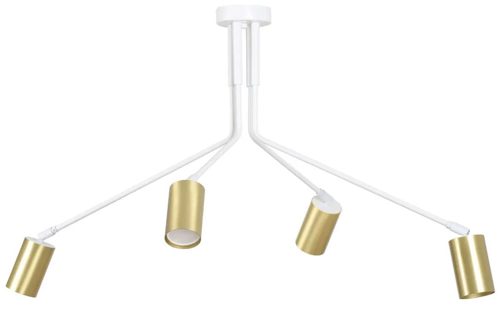 Lampadario a sospensione VERNO 4 White Gold
