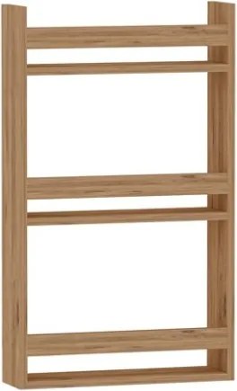 Mensola Sospesa Portariviste 3 Ripiani 54x14x90 Mara Rovere