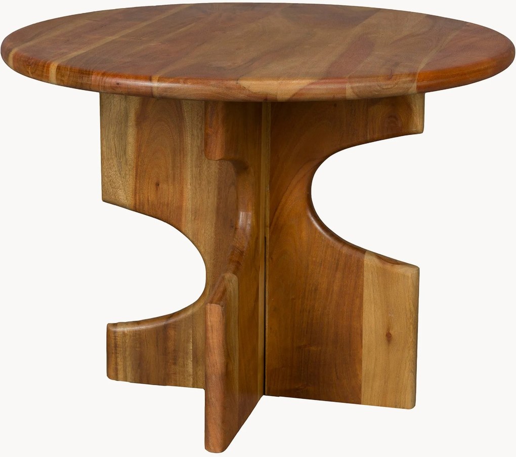 Tavolino in legno di acacia Morgan