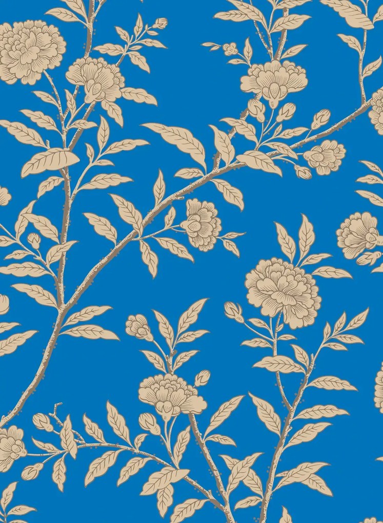 Cole & Son Carta da parati Roseberry - Cobalt