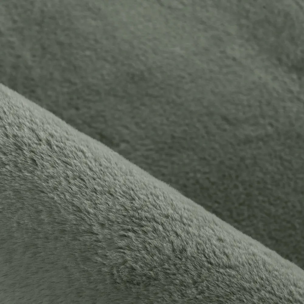 Tappeto rotondo lavabile verde ø 120 cm Pouffy - Ayyildiz Carpets