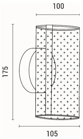 Applique a LED LED/8W/230V 3000K