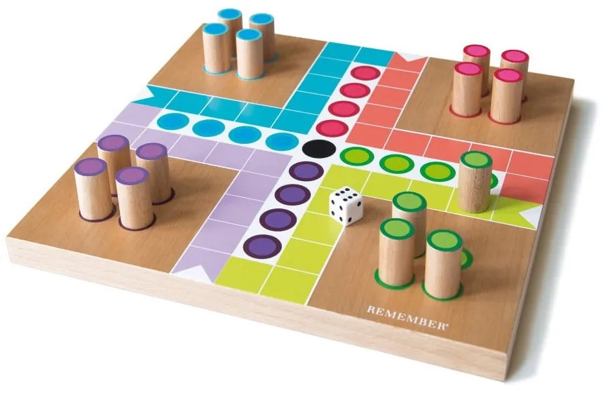 Gioco Uomo, non arrabbiarti , per 2-4 giocatori Patschisi - Remember