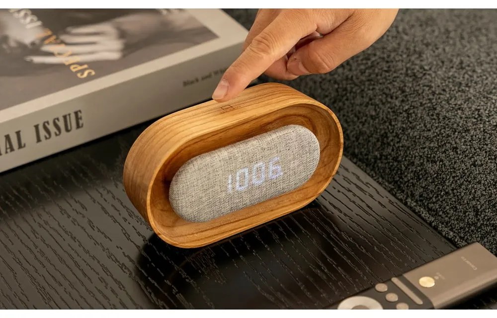 Sveglia digitale Lumos Ash – Gingko