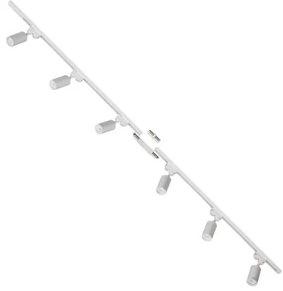 Zuma Line 3046 - Faretto per sistema a binario TUBE 6xGU10/35W/230V bianco