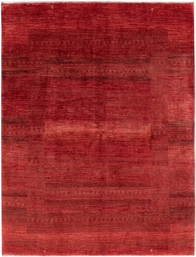 Loribaft Tappeto 230x170 Rosso (Iran) Annodato A Mano