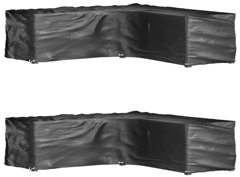 Coperture Mobili Da Giardino A L 2pz 16 Occhielli 285x285x70cm /
