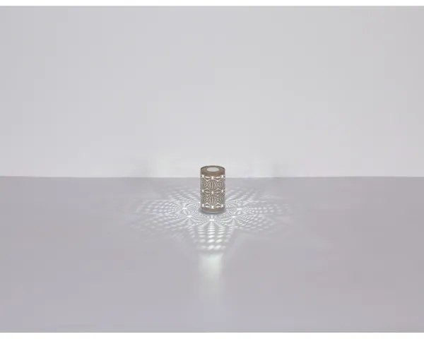 Globo 21018CH - Lampada da tavolo LED RGB touch AMIYAH LED/1W/5V 500mAh marrone