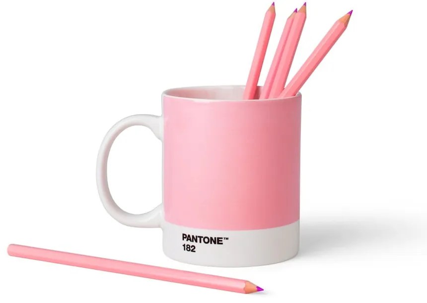 Tazza in ceramica rosa 375 ml Light Pink 182 - Pantone