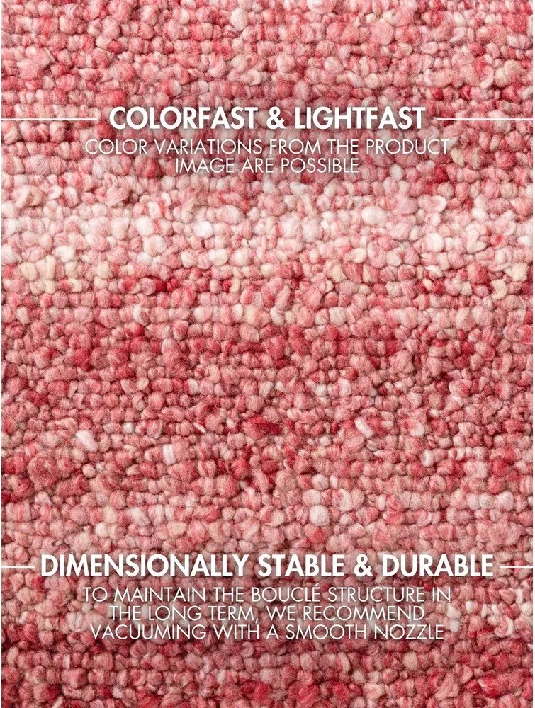 Tappeto rosa scuro tessuto a mano 120x170 cm Notting Hill Portobello – Ted Baker