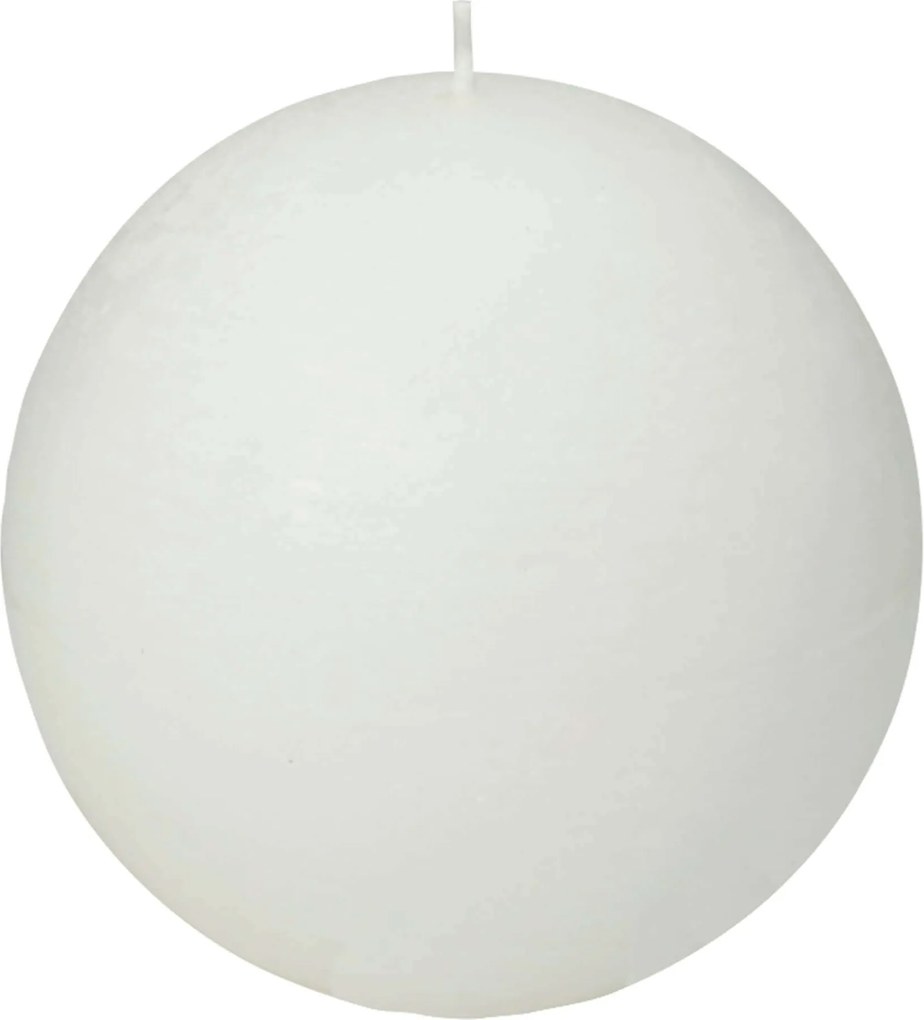 WHITEY - candela sferica profumata 8 cm