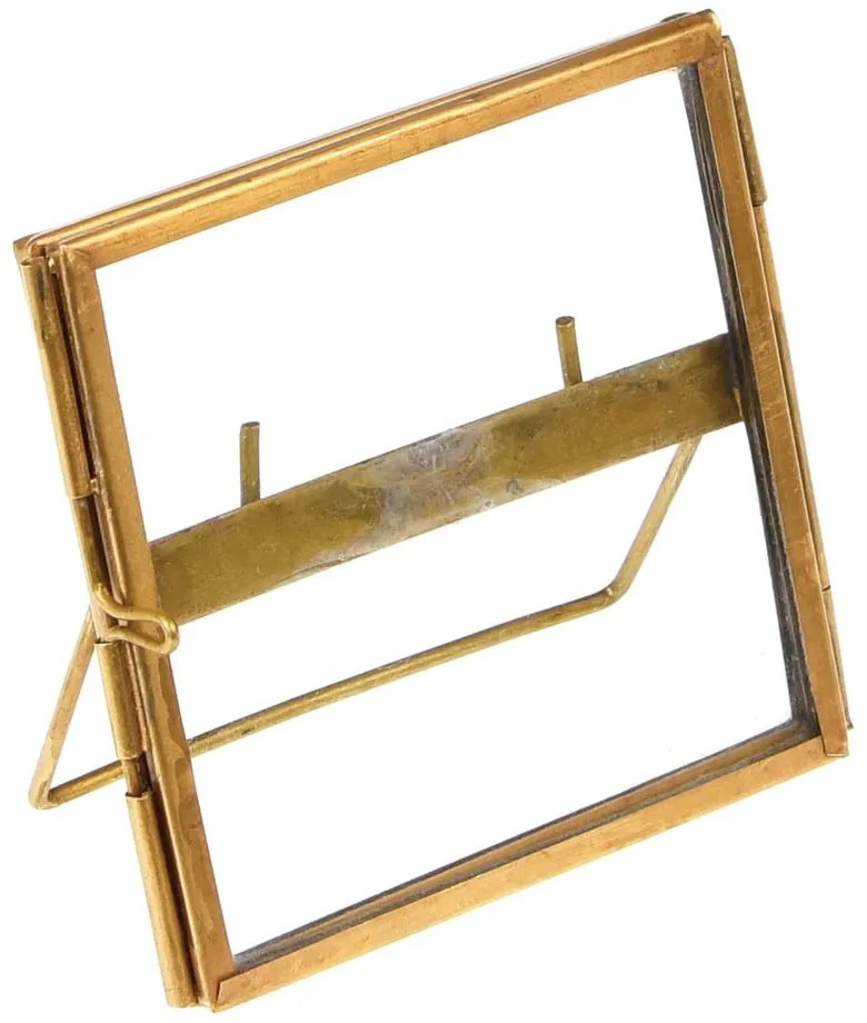 Cornice in metallo dorata 8x8 cm - Rex London