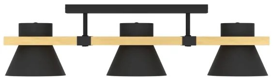 Eglo 43955 - Plafoniera MACCLES 3xE27/15W/230V