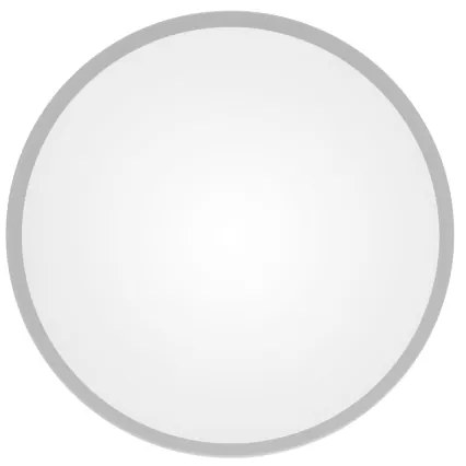 Brilagi - Plafoniera con sensore CLARE 2xE27/40W/230V diametro 30 cm grigio