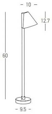 Zambelis E283 - Lampada LED da esterno LED/6W/230V IP65 antracite