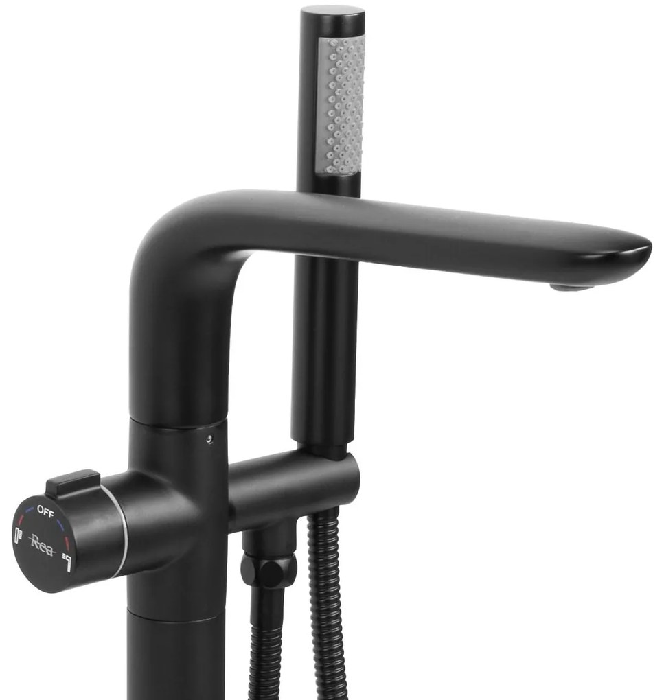 Rubinetto indipendente Rea CLARK  Black