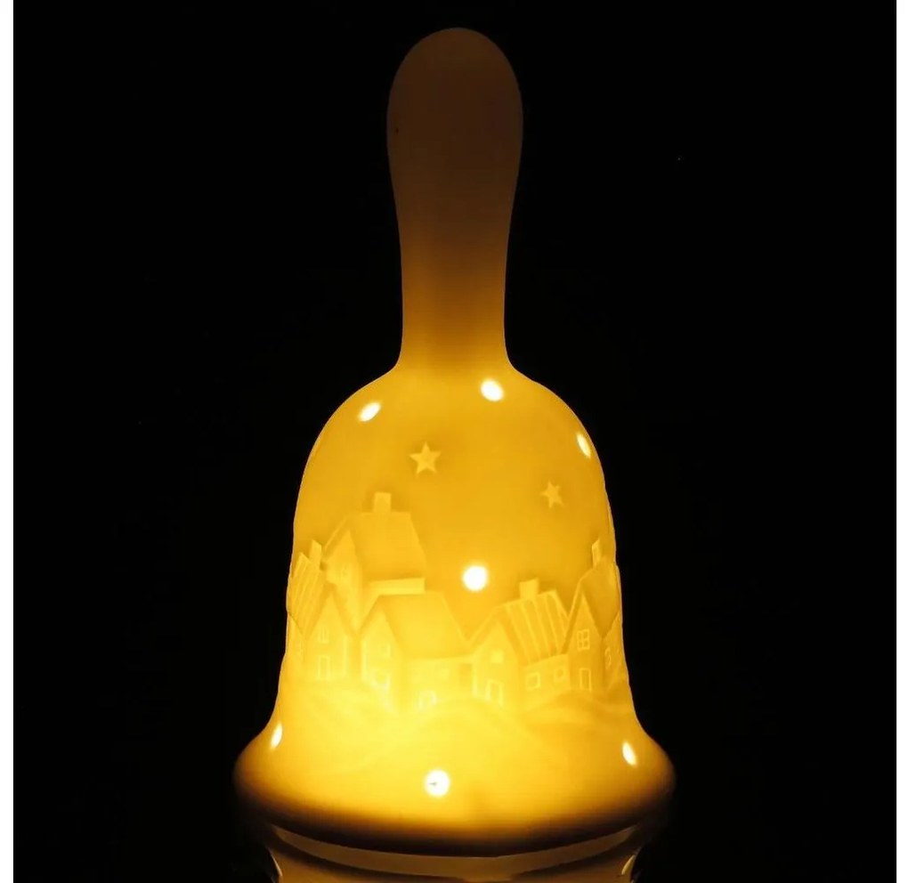 Retlux - Decorazione natalizia LED LED/3xLR44/bianco caldo campana