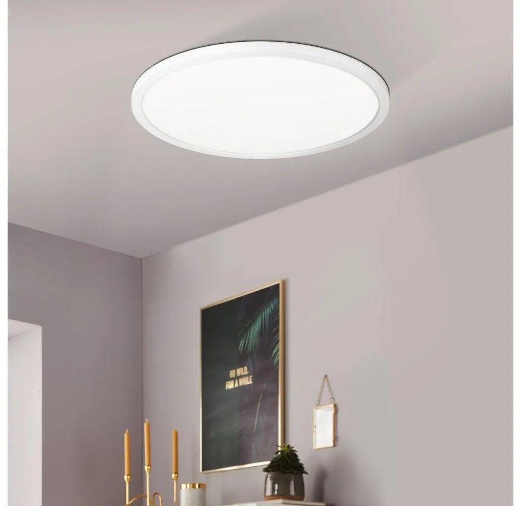 Eglo 31699 - Plafoniera dimmerabile RGBW ROVITO-Z LED/16,5W/230V bianco