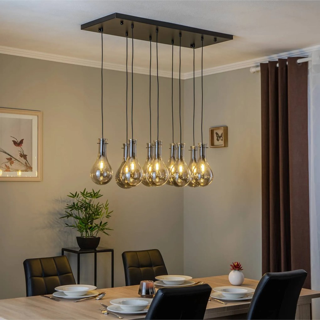 Avonni Lampada a sospensione AV-7002-1697-9Y-BSY in versione lunga