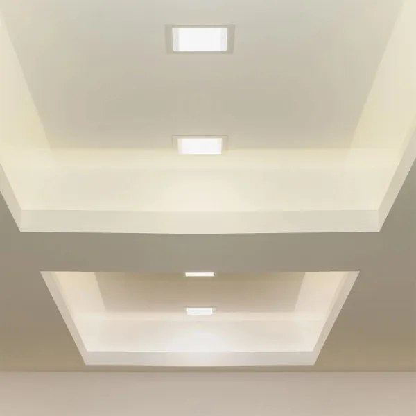 Lampada LED da incasso SAMSUNG CHIP LED/3W/230V 3000K 9x9 cm bianco