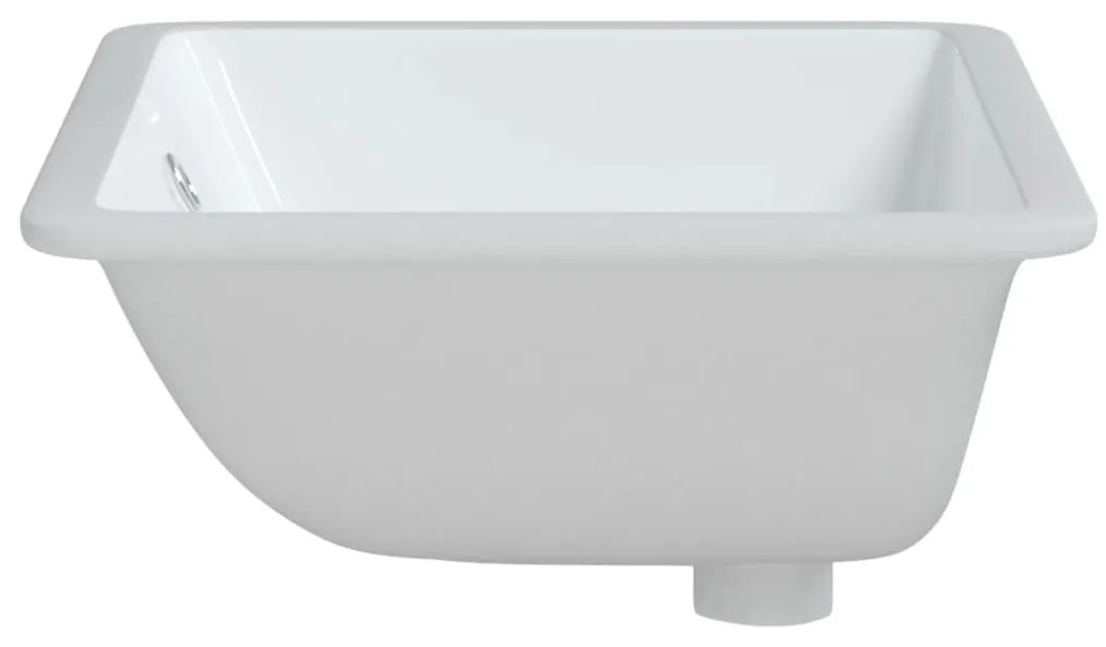 Lavandino da Bagno Bianco 55,5x37,5x19 cm Rettangolare Ceramica