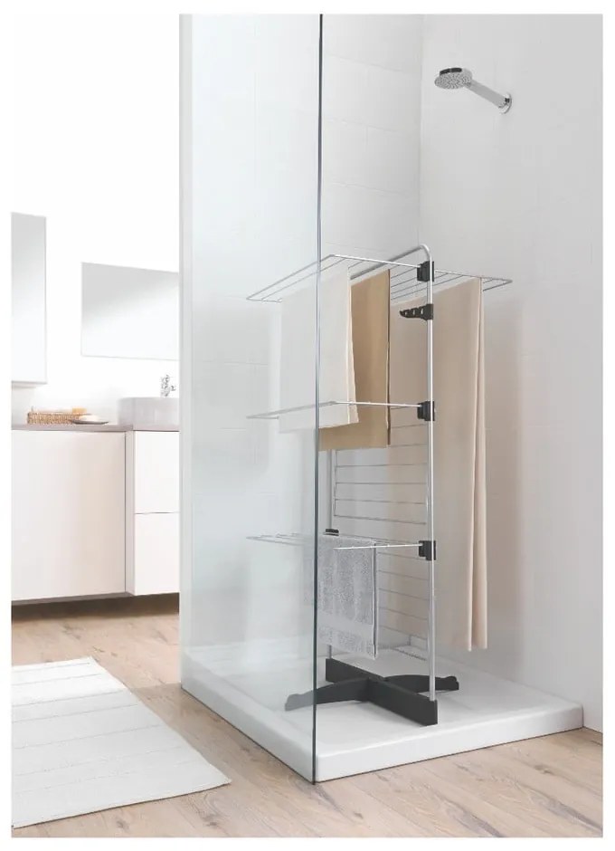 Stendino grigio/argentato 22 m Thunder – Metaltex