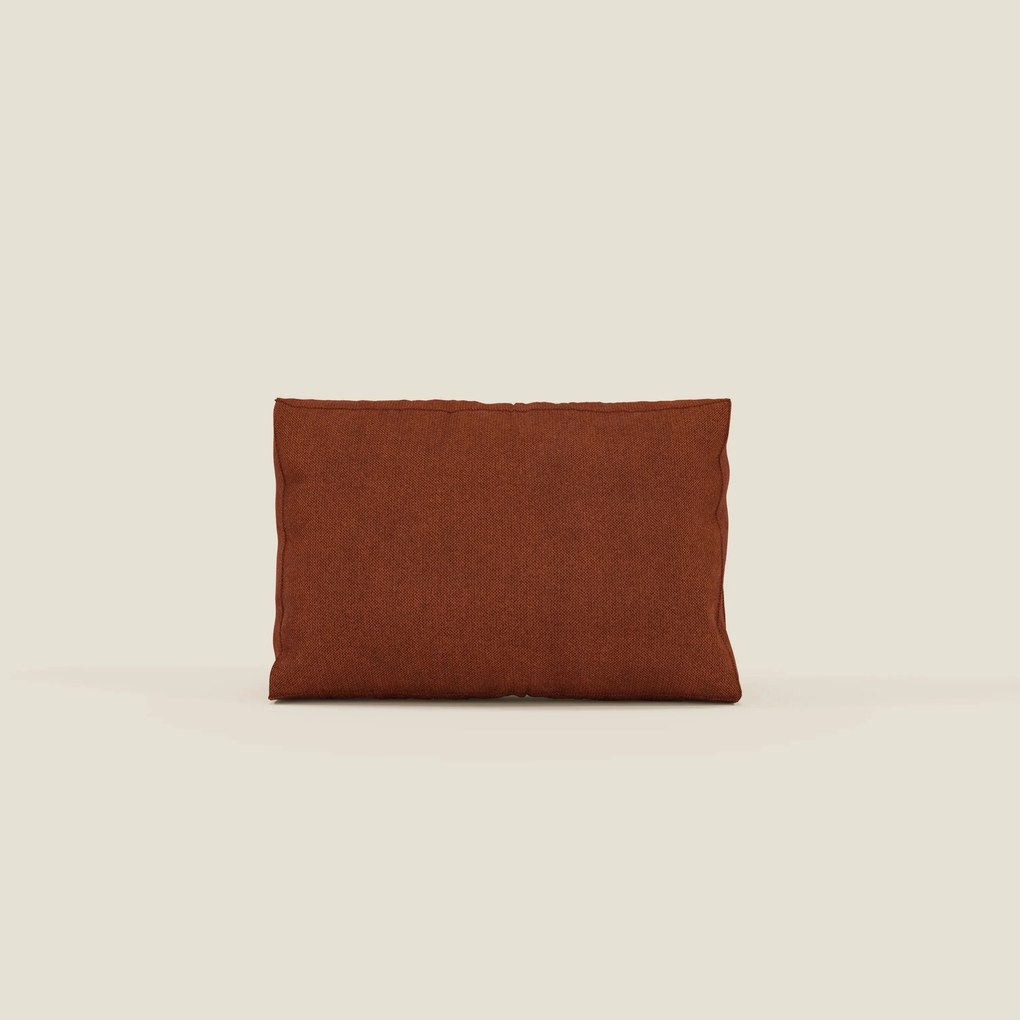 BonBon cuscino schienale – disponibile in 2 misure e tessuto smacchiabile T23 ruggine