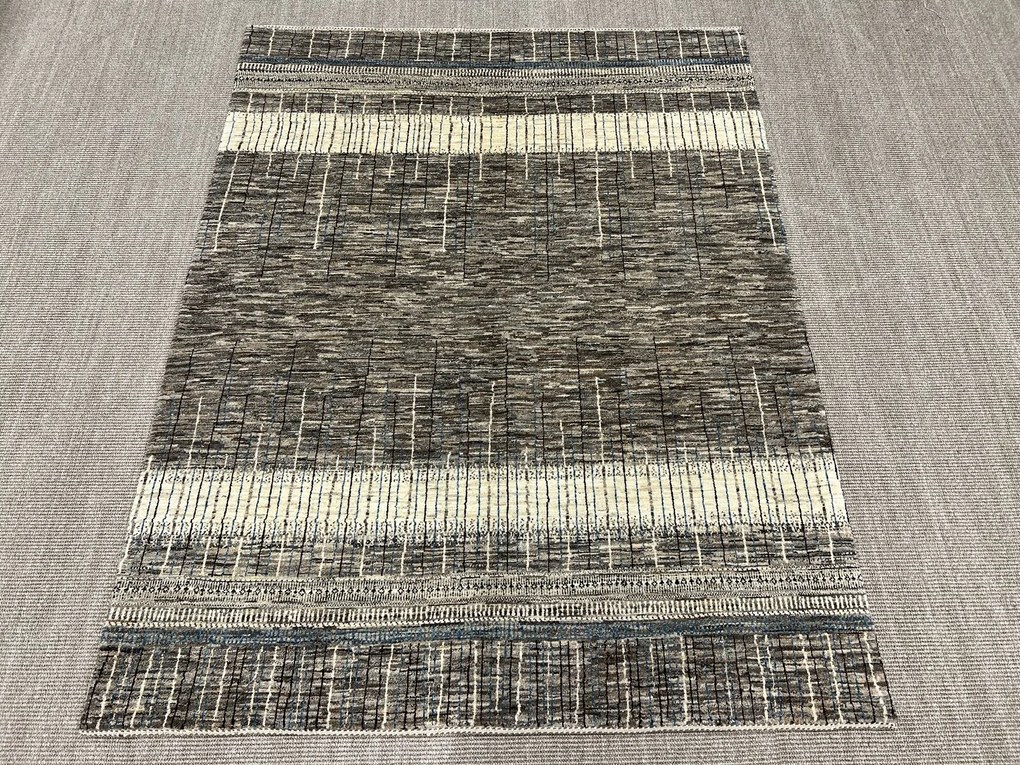 Loribaft Tappeto 190x150 Marrone (Iran) Annodato A Mano