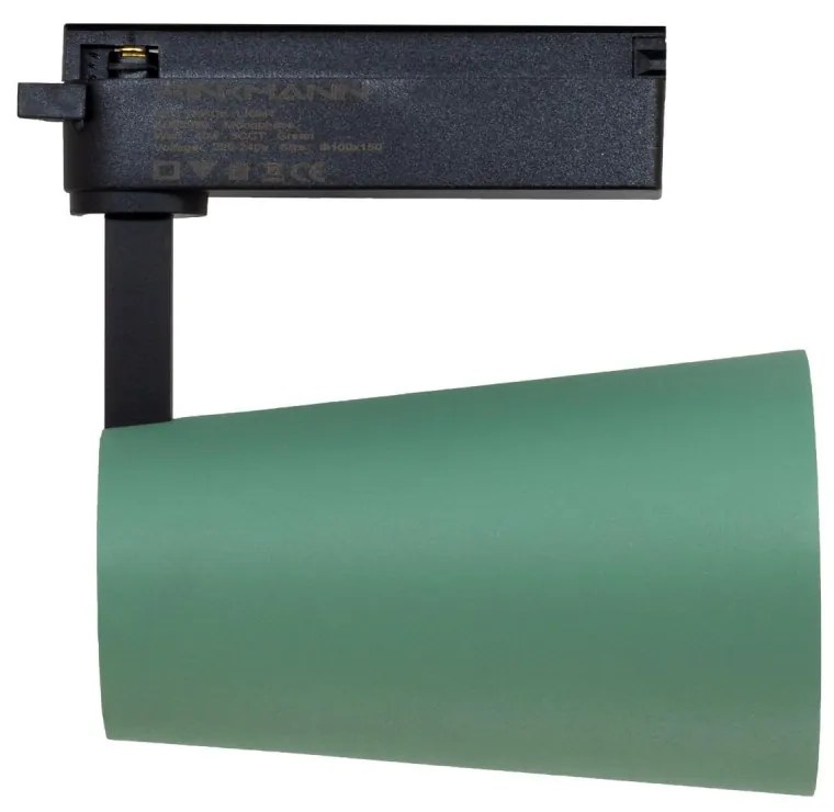 Faro LED 40W Monofase Verde CRI92 Bianco Variabile 38° - Bridgelux LED Colore Bianco Variabile CCT