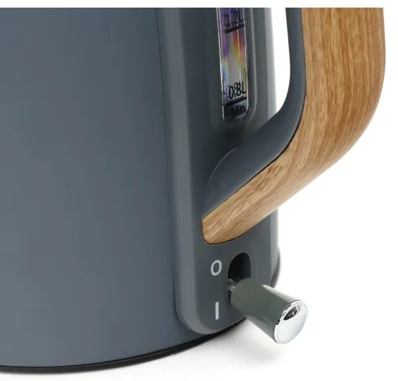 Bollitore 1,7 l 2400W/230V acciaio inox/grigio