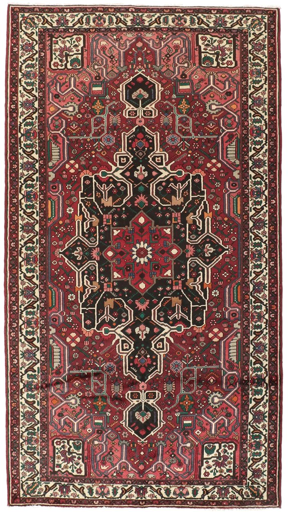 Bakhtiar Tappeto persiano 310 x 170 (Iran) Annodato A Mano
