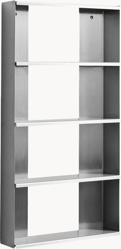 Scaffale da parete in acciaio inox Taper