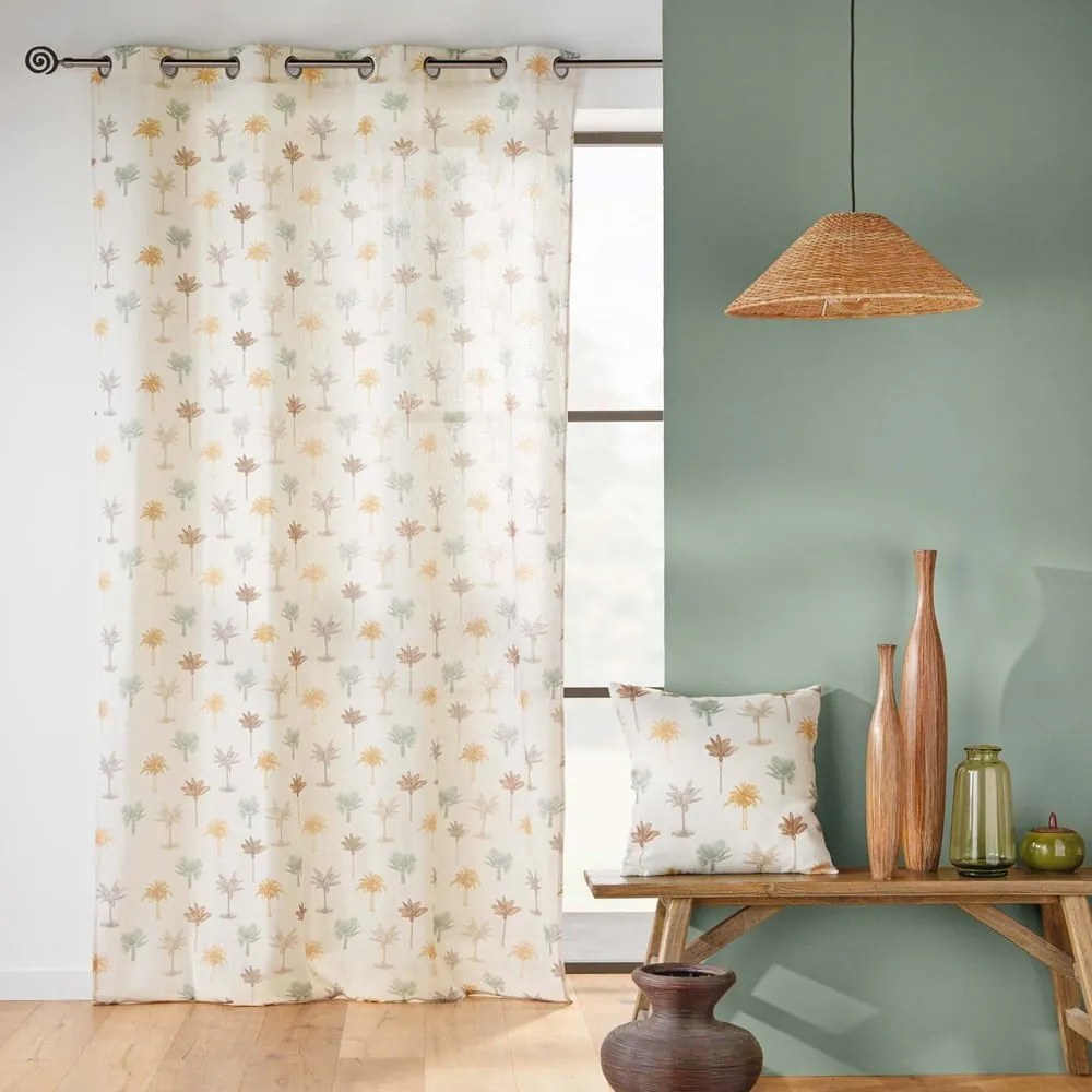 Tenda beige 140x280 cm Palmelia – douceur d'intérieur