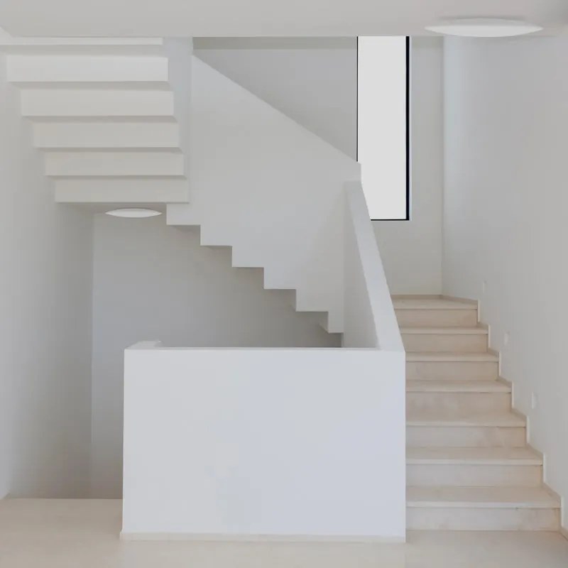 Plafoniera LED Slim Ø 46 cm bianco IP20 bianco naturale, 4250 lumen MANTRA