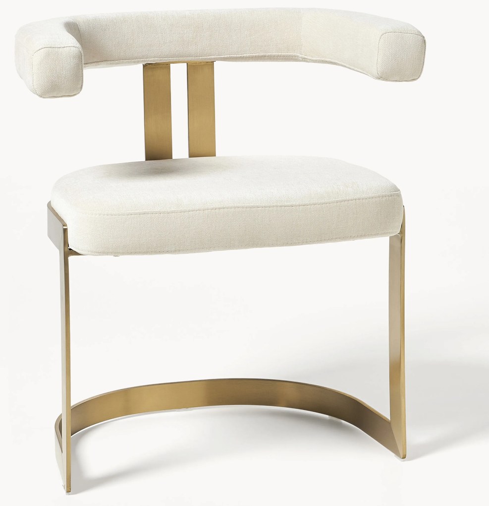 Sedia cantilever imbottita Gianni