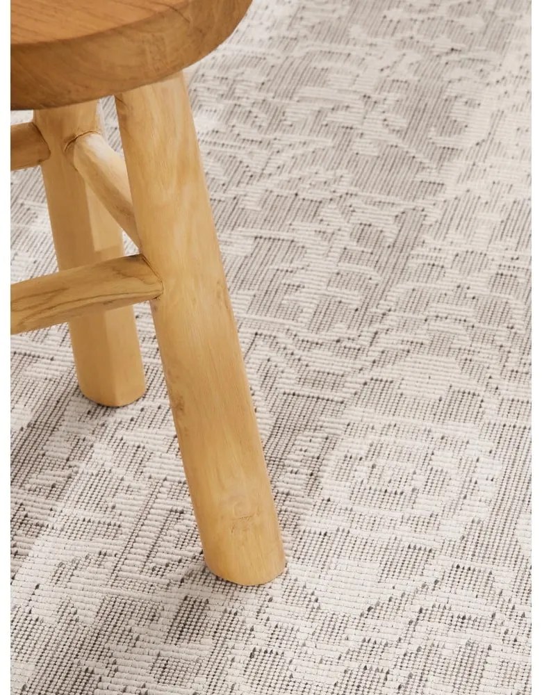 Tappeto da interno/esterno grigio/avorio 160x230 cm Duet Kona – NORTHRUGS