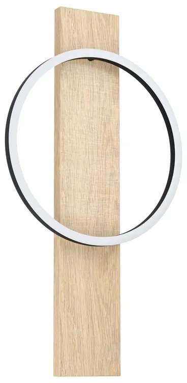 Applique LED Boyal nero IP20, luce bianco caldo 1700 lumen, EGLO