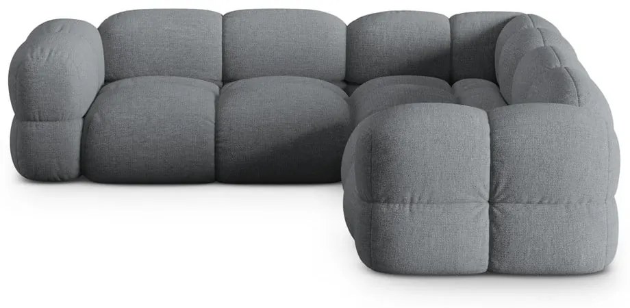 Divano angolare grigio Loretto – Cosmopolitan Design