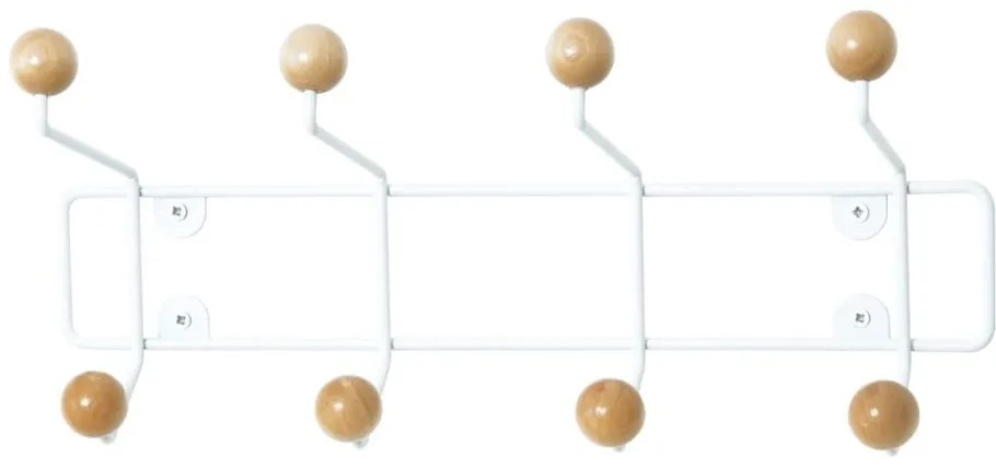 Appendiabiti a parete Saturnus Wooden Balls - Leitmotiv