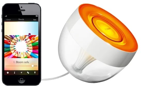 Philips - Lampada da tavolo LED RGB Hue IRIS LED/10W/230V bianco