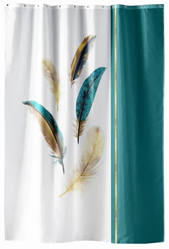 Tenda per doccia 180x200 cm Plumiss – douceur d'intérieur