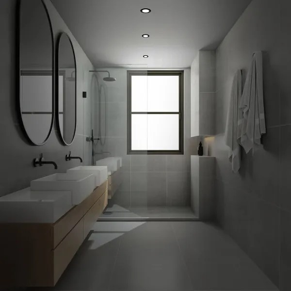 Briloner - SET 3x Lampada LED dimmerabile da bagno LED/4,8W/230V IP44